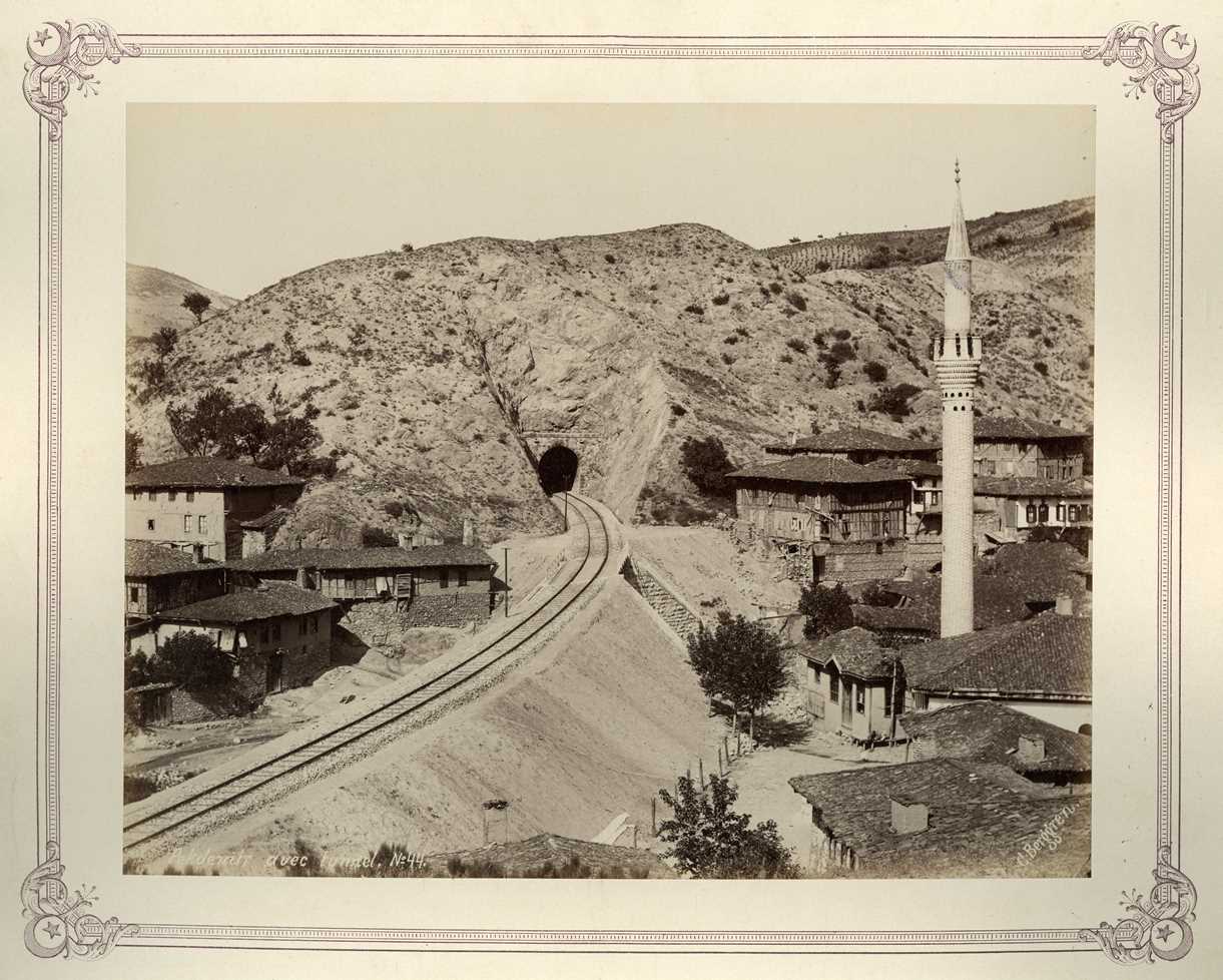 Guillaume Gustave Berggren, View of the Anatolian Railways tunnel at Bekdemir, ca. 1893. Niedersächsisches Landesarchiv, Wolfenbüttel.