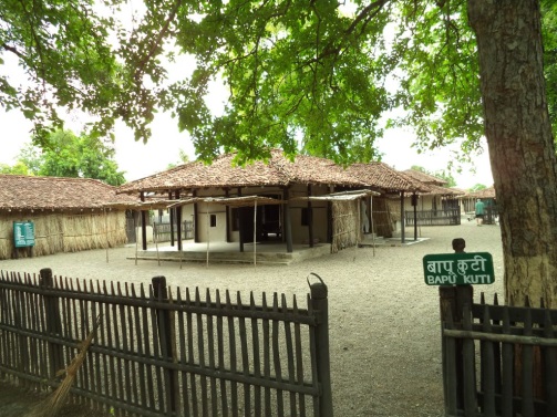 Bapu Kuti: M.K. Gandhi's hut in Segaon, Wardha. (Constructed, Circa: 1937).